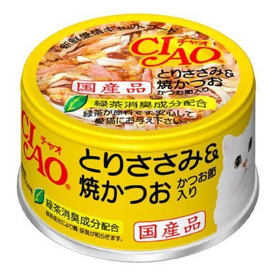 CIAO旨定罐 C-54 雞肉&鰹魚燒 85g