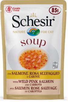 Schesir 鮮食精燉湯品_鮭魚胡蘿蔔 85g