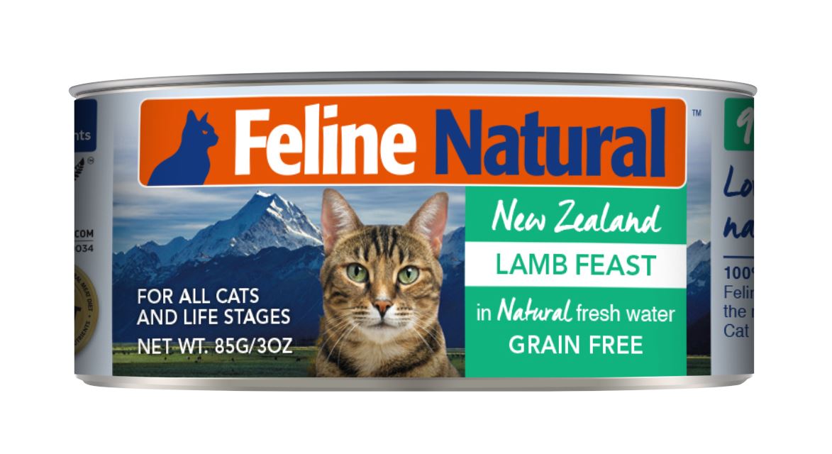 紐西蘭K9鮮燉生肉主食貓罐-無穀羊85g